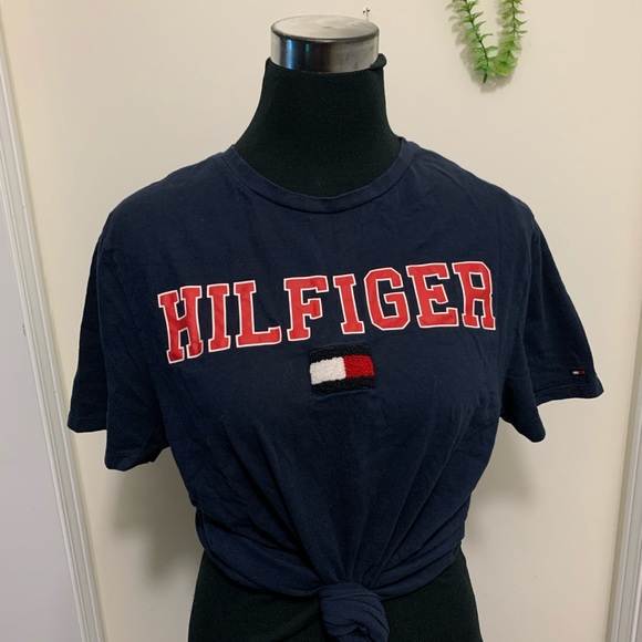 Tommy Hilfiger Rare Vintage Spell-Out Tee Shirt - Picture 12 of 14